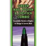 Lipstick and Nail Polish Combo - Green