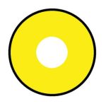 Mall Chick Yellow Contact Lens - 1 Day Use Only