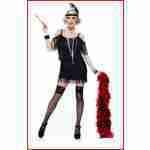 Manhattan Flapper- Black