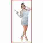 Martini Flapper-Silver