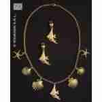 Mermaid Set Necklace And Earrings