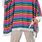 Mexican Serape (poncho) and Hat