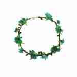 Mint Green Sunflower Hair Garland