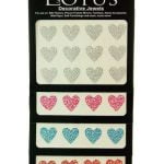 Mosaic Hearts - Assorted Colours