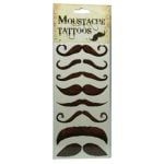 Moustache Tattoos - Brown