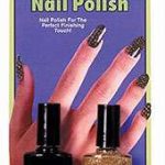 Nail Polish - Glitter 2 tone Black and Gold