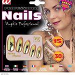 Nails - Set of 15 Gold Metallic