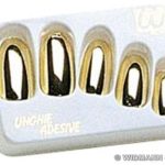 Nails - Set of 15 Gold Metallic