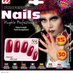 Nails - Set of 15 Red Extra Long