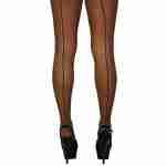 Natural Tights with Back Seam