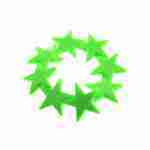 Neon Green Star Bracelets