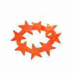 Neon Orange Star Bracelets
