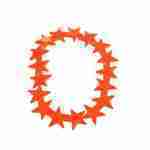 Neon Orange Star Necklace