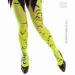 Neon Pantyhose with Bats