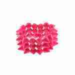 Neon Pink Triple Spike Bracelet