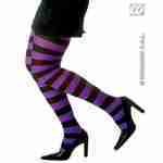 Neon Striped Pantyhose