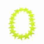 Neon Yellow Star Necklace