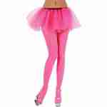 Opaque Tights- Neon Pink