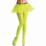 Opaque Tights- Neon Yellow