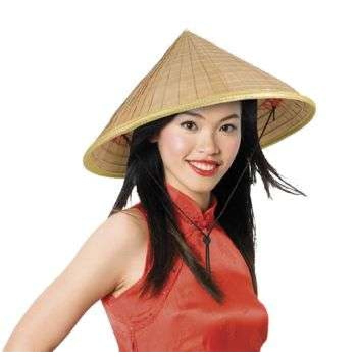 Oriental Straw Hat 95453