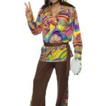 PSYCHEDELIC HIPPIE COSTUME
