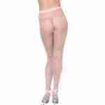 Pantyhose - Pink w/ Rosette Seam