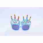 Party Glasses Birthday Candle