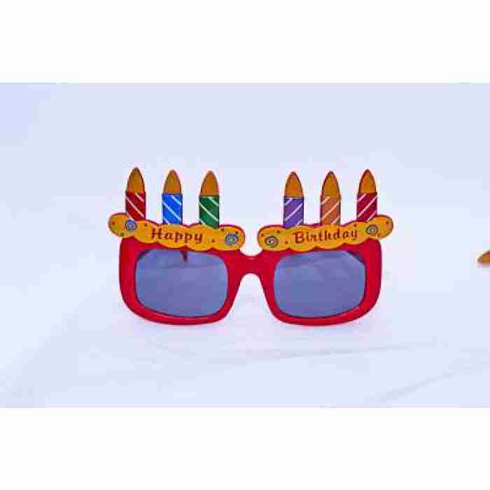 Party Glasses Birthday Candle DSC 0120 img