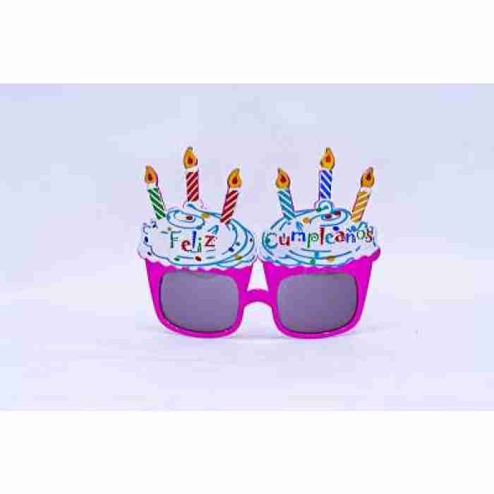 Party Glasses Birthday Candle DSC 0204 img