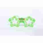Party Glasses Green Star