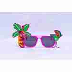 Party Glasses Hawaiin Tropical