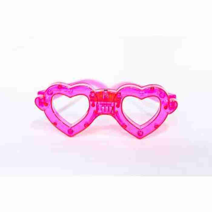 Party Glasses Pink Heart DSC 0008 img