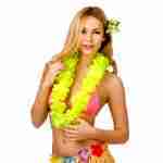 Petal Lei/9.5cm Flower/Yellow