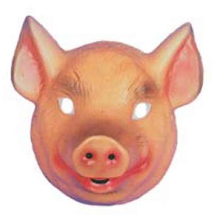 Pig Mask Plastic 1