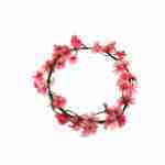 Pink Sunflower Hair Garland