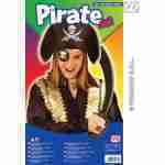 Pirate-hat, cutlass and eye patch