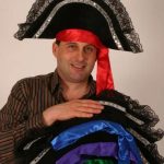 Pirate Hat w/ Ribbons