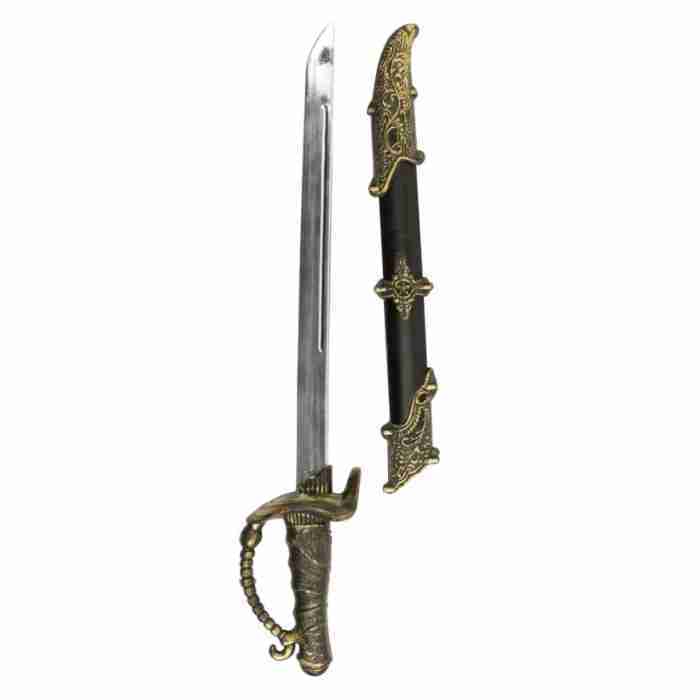 Pirate Sword With Scabbard 00659