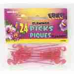 Plastic Flamingo Picks