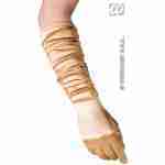 Plisse Satin Gloves