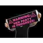 Pull Out Hen Party Banner
