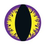 Purple Kitty Contact Lens - 1 Day Use Only