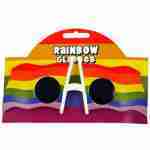 Rainbow Gay Pride Party Glasses