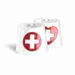 Reversible Nurse Emblem Boot Cuffs