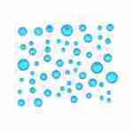 Rhinestone Face Stickers Crystals blue