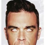 Robbie Williams Celebrity Face Mask