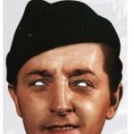 Robert Mitchum Celebrity Face Mask