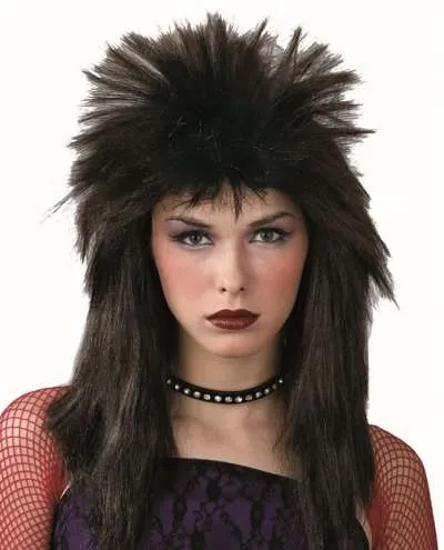 Mullet rock outlet wig