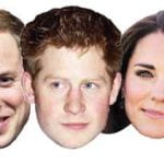 Royal Young Ones Masks (Pack of 3