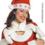 Santa Claus Hat with 5 Light up Stars